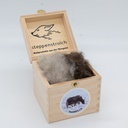 Kuschelbox mit Yakwolle