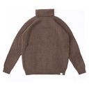 Turtleneck sweater made of yak wool, yak-brown