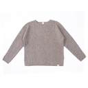 Loose fit pullover made of yak wool, grey