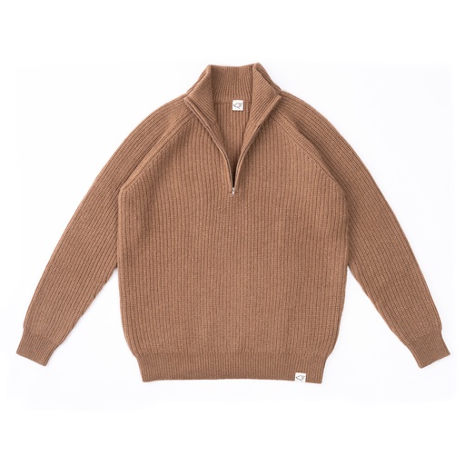 Troyer made from camel wool, brown